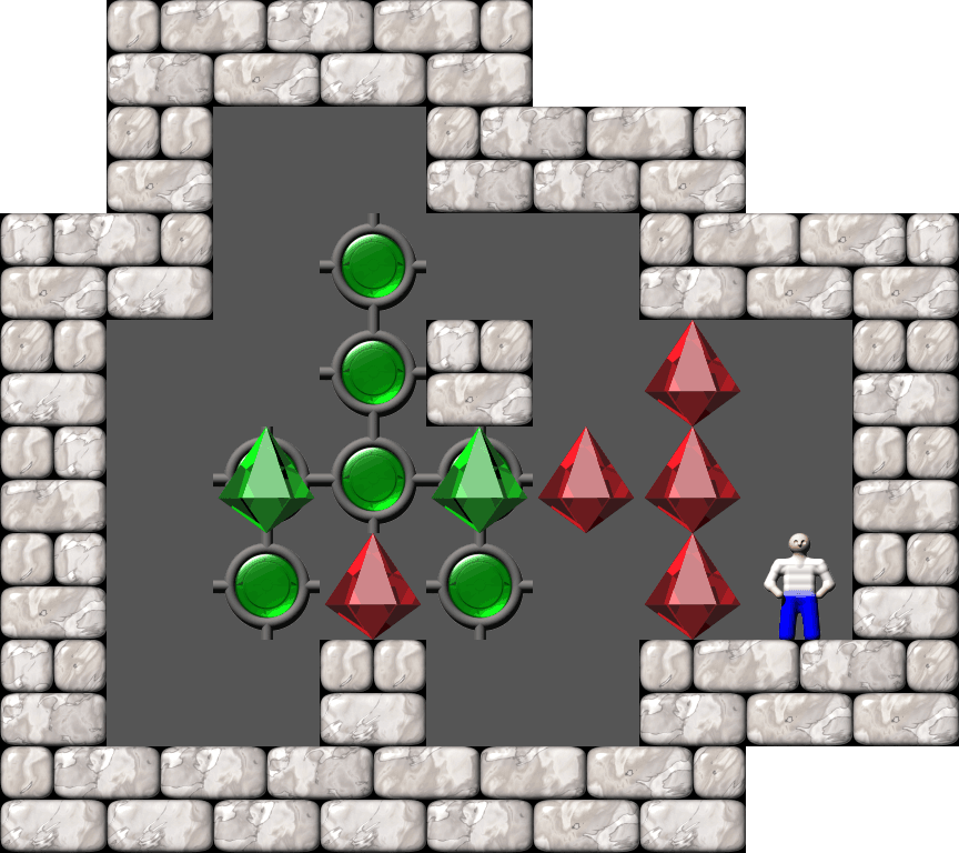 Sokoban Revenge 22 level 107